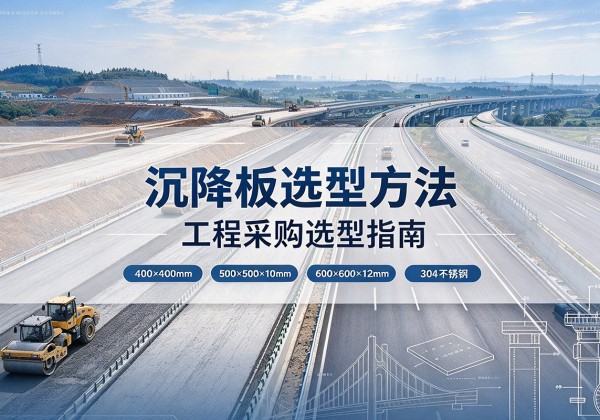 顺平沉降板选择方法